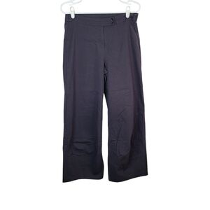 Porto San Francisco Charcoal Gray Wide Leg Ankle Pants Sz. 3 (10) See Size Chart